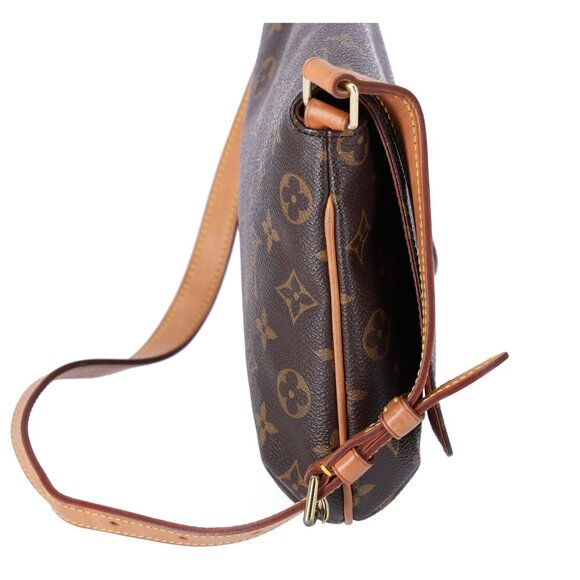 Louis Vuitton Brown Monogram Musette Tango Shoulder Bag Crossbody M51257 - Picture 8 of 12